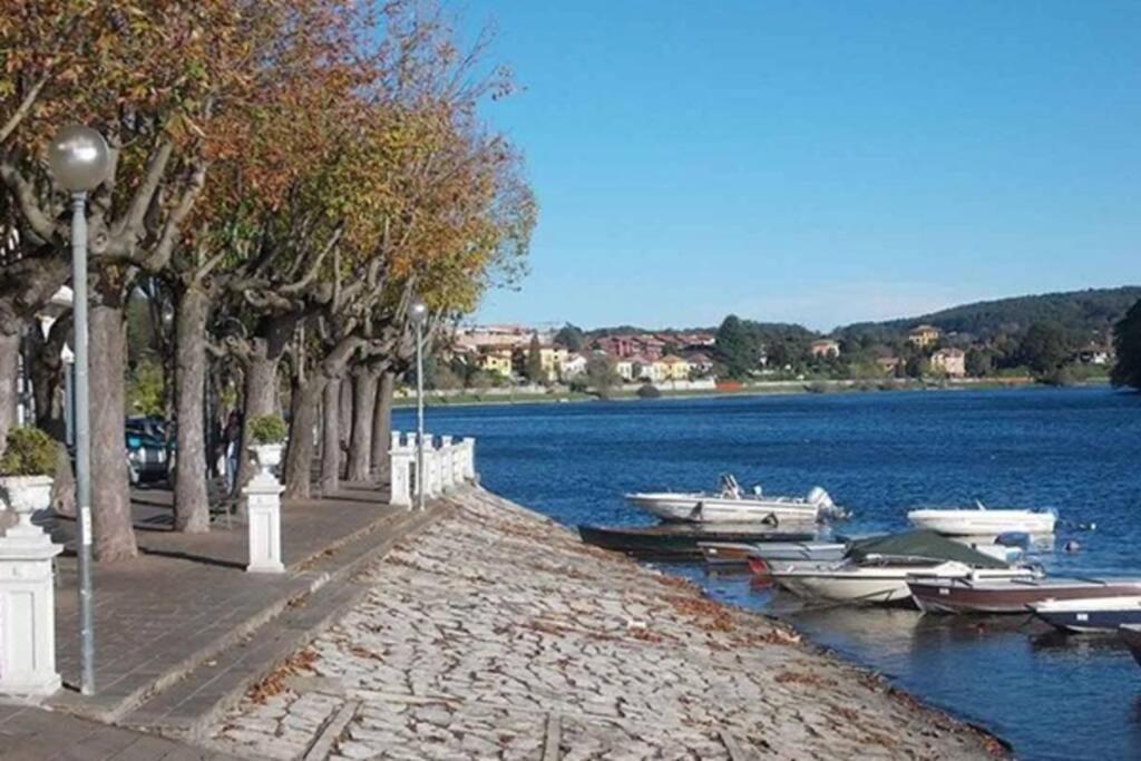 L'Attico Del Lago Sesto Calende Kültér fotó
